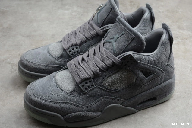 Kicked Out Shoe Store KAWS Jordan 4 Grey Cool 930155-003 x Air 0729